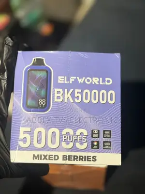 Elfworld BK50000 Disposable Vape, 50,000 Puffs
