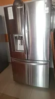 LG Firijin Kofa Biyu - Launin Azurfa - 1