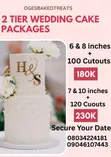 Ogesbakedtreats Wedding Cakes: Packages & Prices - 3