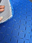 Interlocking Rubber Floor Mat - Blue - 2