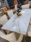 Set Dinning Mai Zama Biyu - Baki & Fari - 2