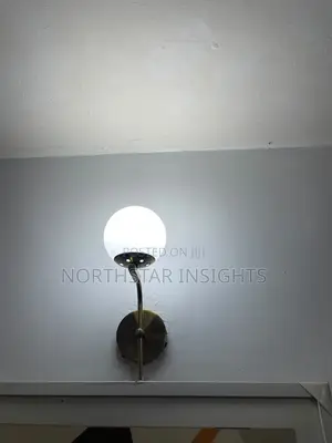 Modern Glass Sphere LED Wall Lamp