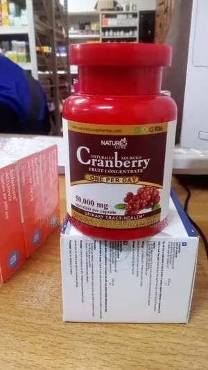 Nature's Cure Cranberry 50,000mg - Lafiyar Hanyar Fitsari