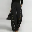 Fashion Nova Mata Black Hips Ankle Ring Jeans - 2