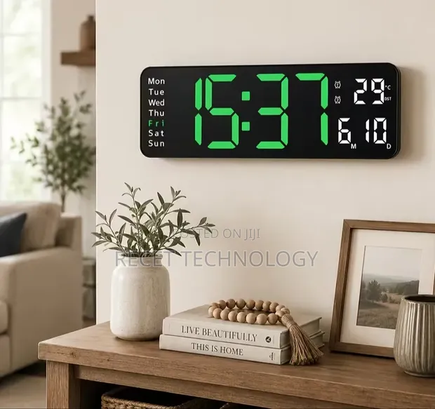 Big Digital Clock with Remote - 1