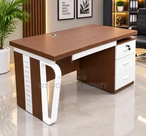 Executive Office Table with 3 Drawers