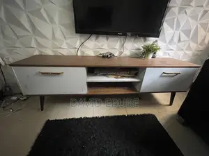 TV Stand Table with Two Lockers