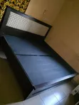6x6 Queen Size Bed Frame - Baki & Grey - 3