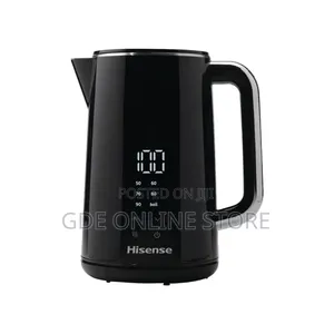 Hisense 1.7L 2200W Black Digital Kettle (HK17DWD)
