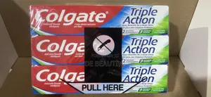 Colgate Triple Action Fluoride Toothpaste - 3 Pack