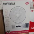 Itel Table Solar Fan 12-inch - 2