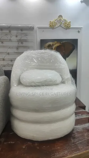 Lux Sofa Fabric Single Chair - Sabon Abu