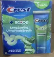 Crest Complete Plus Scope Toothpaste Value Pack - 5 Tubes - 1