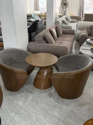 Imported Luxurious "Me and You" Console Chairs with Table