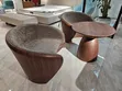 Imported Luxurious "Me and You" Console Chairs with Table - 2