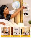 1pc Suction Cup Glasses Storage Rack - 2