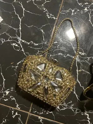 Classy Gold Mini Handbag