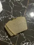 Classy Gold Mini Handbag - 2