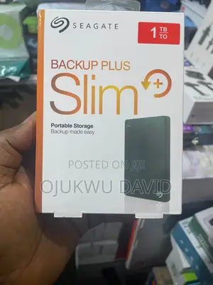 Seagate Backup Plus Slim 1TB External HDD