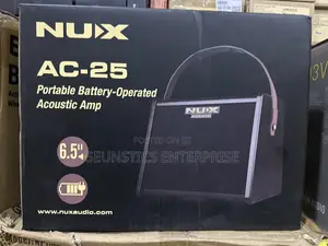 Nux AC-25 Mai Ɗaukar Baturi Mai Ƙarfin Sauraren Kiɗa na Waje