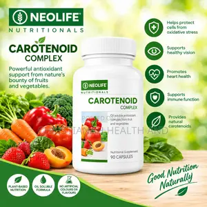Carotenoid Complex 90 Capsules - Tallafin Garkuwa