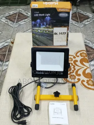 MustWin 60W LED Work Light, 6000 Lumens