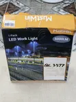 MustWin 60W LED Work Light, 6000 Lumens - 2