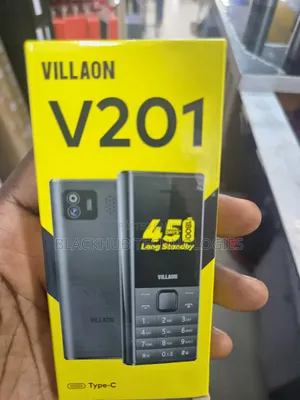 Sabon Villaon V211 Black - 3 SIM, Baturi Mai Dawa