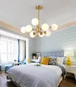 GE Lighting Chandalier Gilashin Kumfa - 1