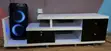 White TV Stand - 1