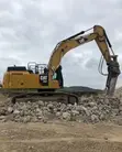 Caterpillar 352F Tracked Excavator da Hydraulic Breaker - 3