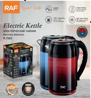 3 Liters RAF Electric Kettle - Brand New