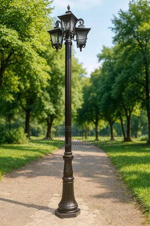 Cast Outdoor Lamp - Brand New