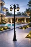 Cast Outdoor Lamp - Brand New - 5