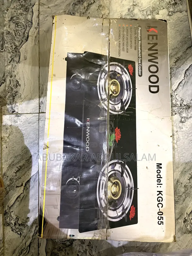 Brand New Gas Cooker - Black - 1