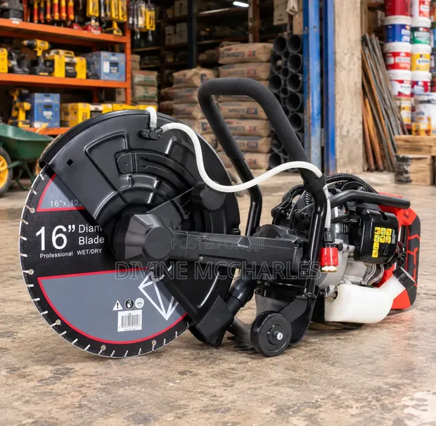 Brand New Concrete Cutting Machine (16-inch Blade) - 1