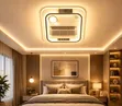 Frameless Ceiling Light with Fan - 1