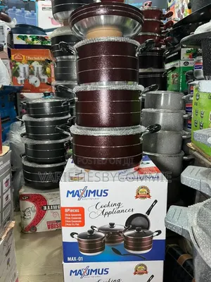 8pcs Maximus Non-Stick Pot Set with Frying Pan