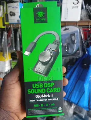 Plextone GS3 Mark II USB DSP Sound Card Adapter