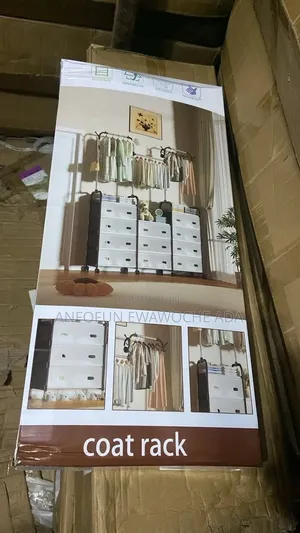 Sabon 5-Tier Coat & Shoe Rack Hanger