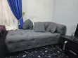 3 Seater Tufted Sofa - Grey - 1