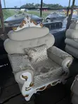 Royal Seat - Brand New Leather & Fabric Sofa Set - 4