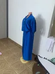 Abc Mata Blue Silk Loungewear Set (M) - 2