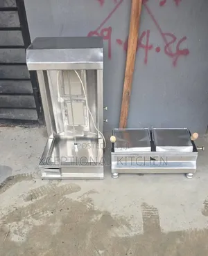Sabon Shawarma Machine da Toaster