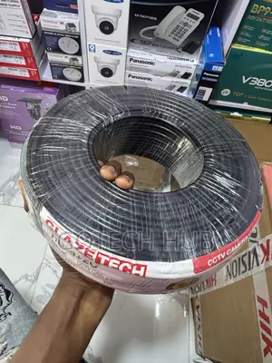 100m Coaxial Cable tare da Power