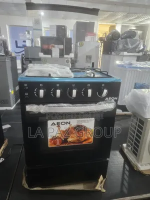 Aeon Gas Cooker 60x60 - 3 Gas + Wutar Lantarki