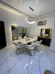 Premium Dining Set - Mai Zama 6, Fari - 1