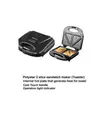 Polystar 2-Slice Triangular Sandwich Maker PV-SWB830B2 - 2