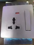 Single Socket, Silver Colour - 1