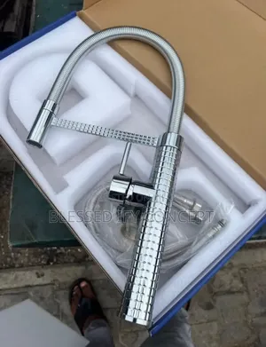 Master Chrome Full-Chain Kitchen Mixer Tap